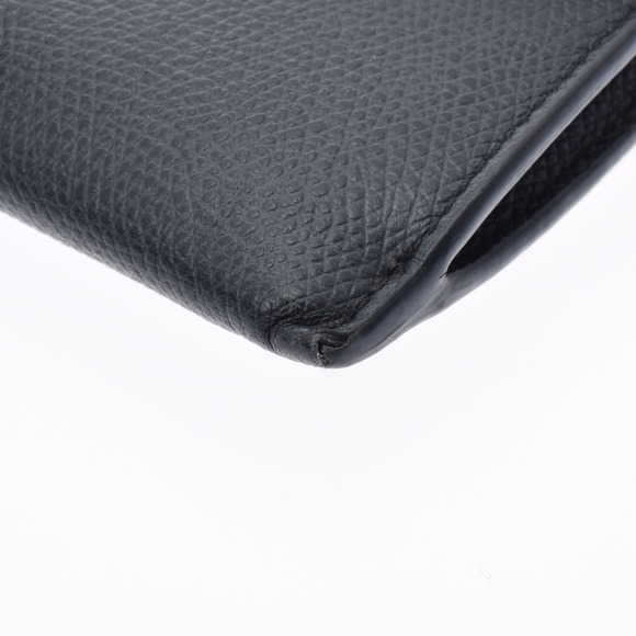 CHRISTIAN DIOR Saddle Long Wallet Black Calfskin Chain - Picture 6 of 12